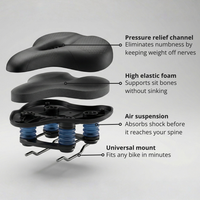 Ascent Bycicle Saddle 2.0